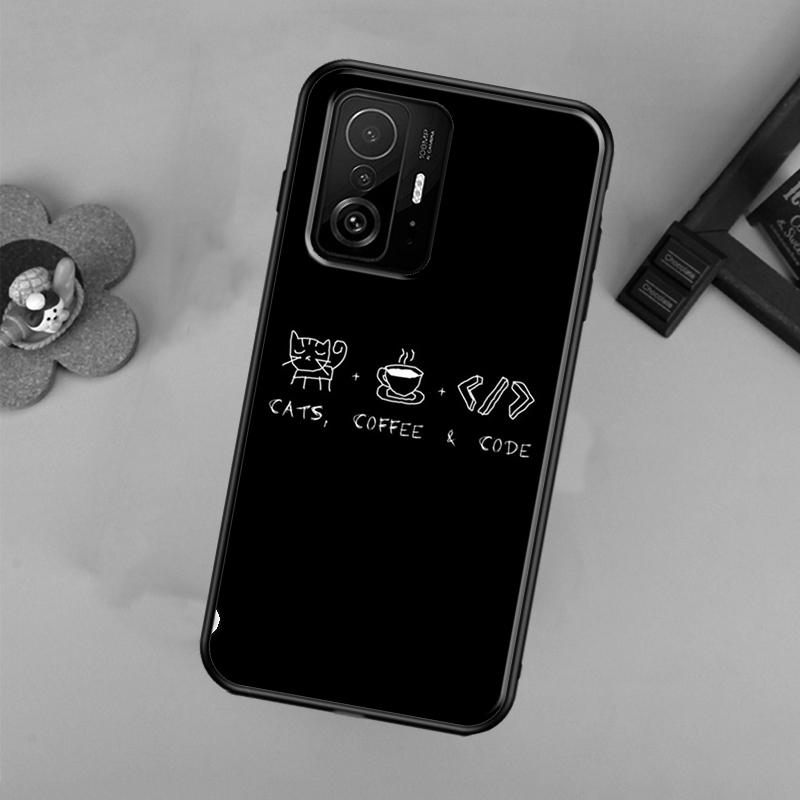 Programming Languages Case For Xiaomi POCO X7 Pro X3 X5 X6 F3 F5 F6 M6 Pro 11T 12T 13T 14T Pro 13 14 Ultra Cover