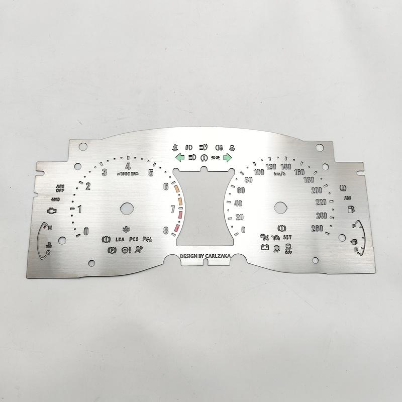 Metal Gauge Face For LEXUS GS250 GS350 GS350 F SPORT Instrument Cluster 260KMH (2013~2015)
