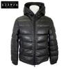 [Good condition/Domestic Regular/2020 Model] GEBROULAZ Lamb Leather Hoodie Down Jacket 1 blackUsed