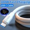 300 Вт TYPE-C прочный сверхтолстый кабель сверхбыстрой зарядки USB C телефон зарядное устройство линия передачи данных для Android Samsung Xiaomi Huawei Type-C провод