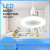 Compact LED Ceiling Fan Light Bulb with E27 Base for Bedroom and Restaurant