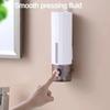 Non-Perforating Soap Dispenser Hand Sanitizer Wall Hanger Press Dispenser Home Hotel Shower Gel Shampoo Box Wall Mount