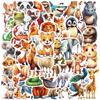 50 Colorful Animal Graffiti Stickers Personalized Decoration Guitar Laptop Suitcase DIY Waterproof