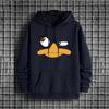 Funy Cartoon Duck Men Hoodies 2025 Streetwear Fashion Hip Hop Hooded Sweatshirt Male Trendy Casual Autumn Winter Style Hoody