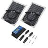 15W Solar Panel Portable Waterproof Monocrystalline Solar Charging Board for Outdoor Car Motor