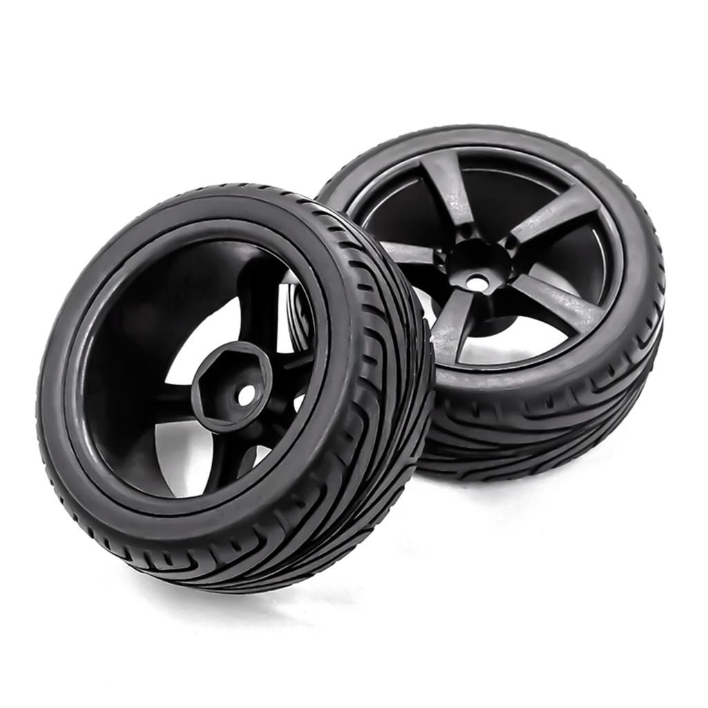 RC Drift Tires RC Racing Car Tires 4pcs Replacements for 1/10 HSP94123 94122 D5 Yokomo RC Drift Car
