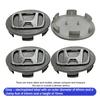 4pcs Car Wheel Center Cover Stickers Hub Cap Auto decoration accessories For Honda Fit Jazz GK5 Civic CRV Accord City HRV XRV ahz256
