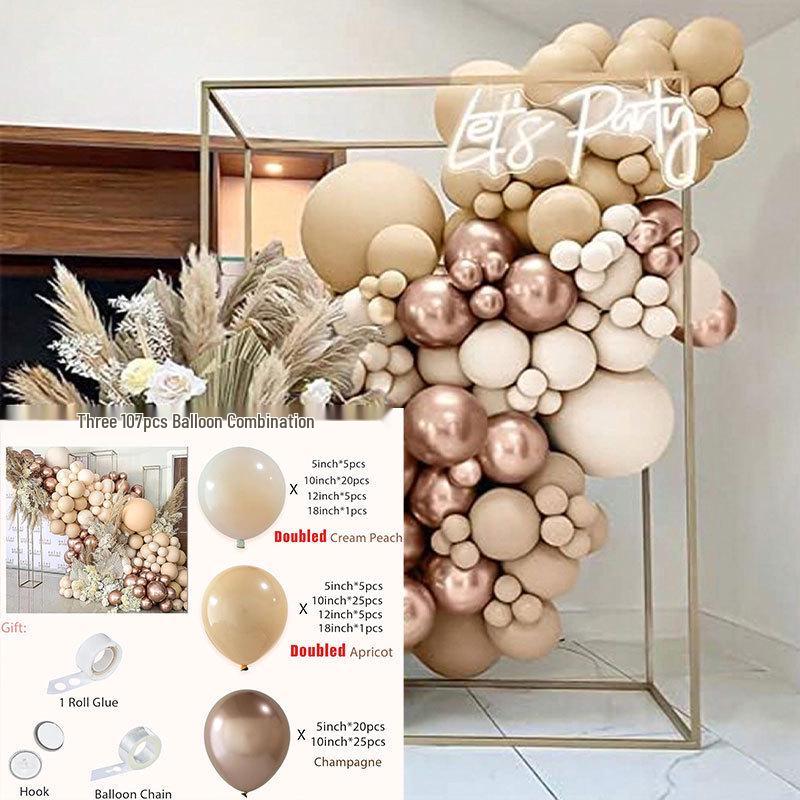 Трансграничный набор свадебных шаров: Цепи и настенный декор для дней рождения и мероприятий
