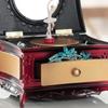 Save Space Ballerina Music Box With Makeup Mirror Jewelry Storage Box  Children
