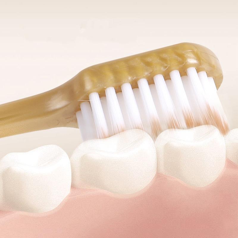 Широкая головка, плотный шелк, мягкая зубная щетка для взрослых, мягкий мех, высокая плотность, бытовая глубокая чистка рта