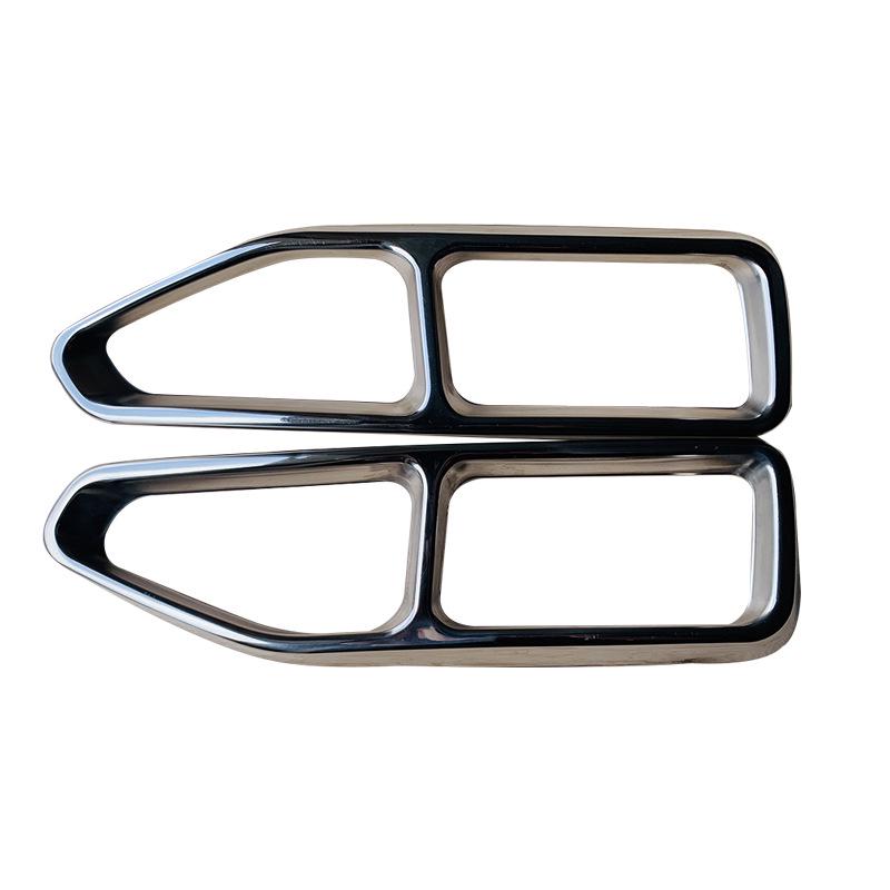 BMW 7 Series (2019-2021) Stainless Steel Quad Exhaust Tips and Tailpipe Frame Accessories