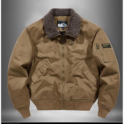 Куртка мужская короткая осенне-зимняя флисовая утолщенная корейская версия трендовая повседневная куртка премиум-класса с лацканами