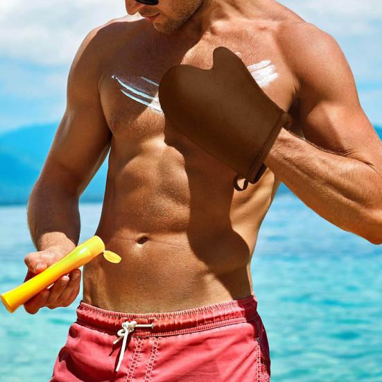 Аппликатор для автозагара Перчатки для мини-загара с водонепроницаемым слоем Перчатки для аппликатора автозагара