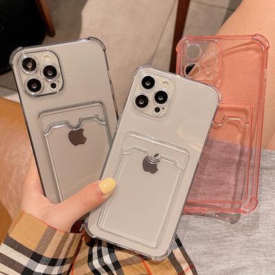 Противоударный прозрачный чехол для телефона для Iphone 14 13 11 12 Pro Max 13pro Xr Xs Max X 7 8 Plus 11, прозрачный мягкий чехол-бампер
