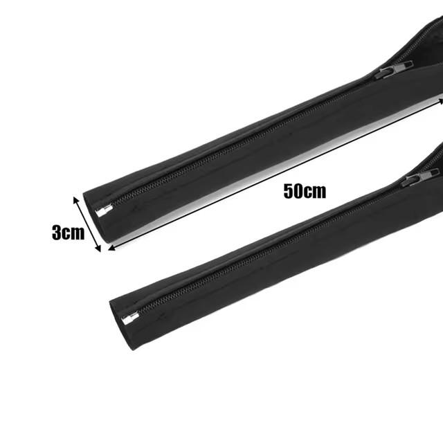 3/1 шт. Органайзер для кабелей на молнии, Органайзер-рукав для укладки проводов и кабелей для телевизора, компьютера, шнура питания, Защитные скрытые чехлы для хранения