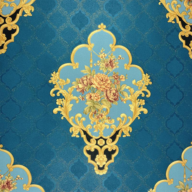 9 Стиль Роскошные 3D Дамаск Виниловые Обои Спальня Гостиная Красные Цветочные Обои Рулон Ktv