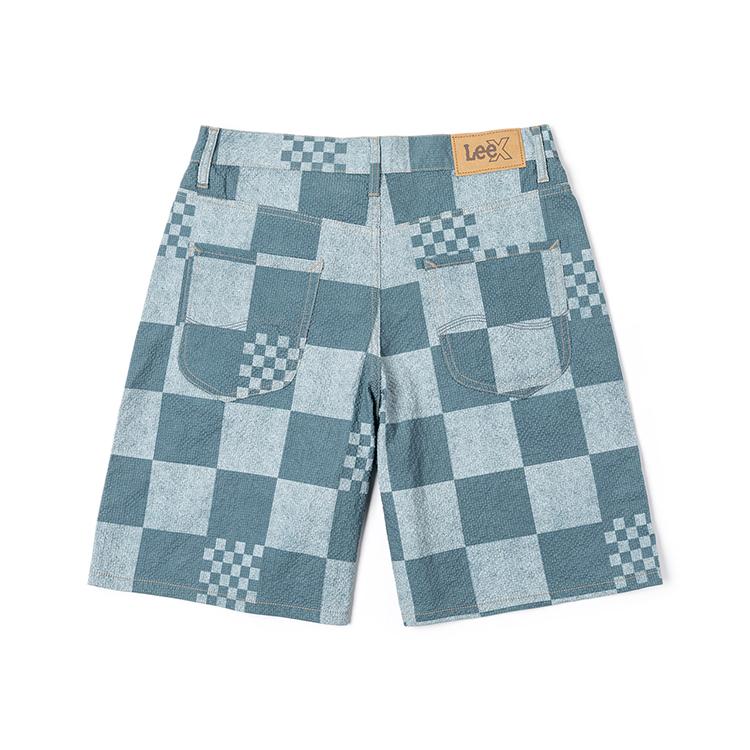 Lee Casual Shorts Men's Blue Moderate LMB009894207649A08019