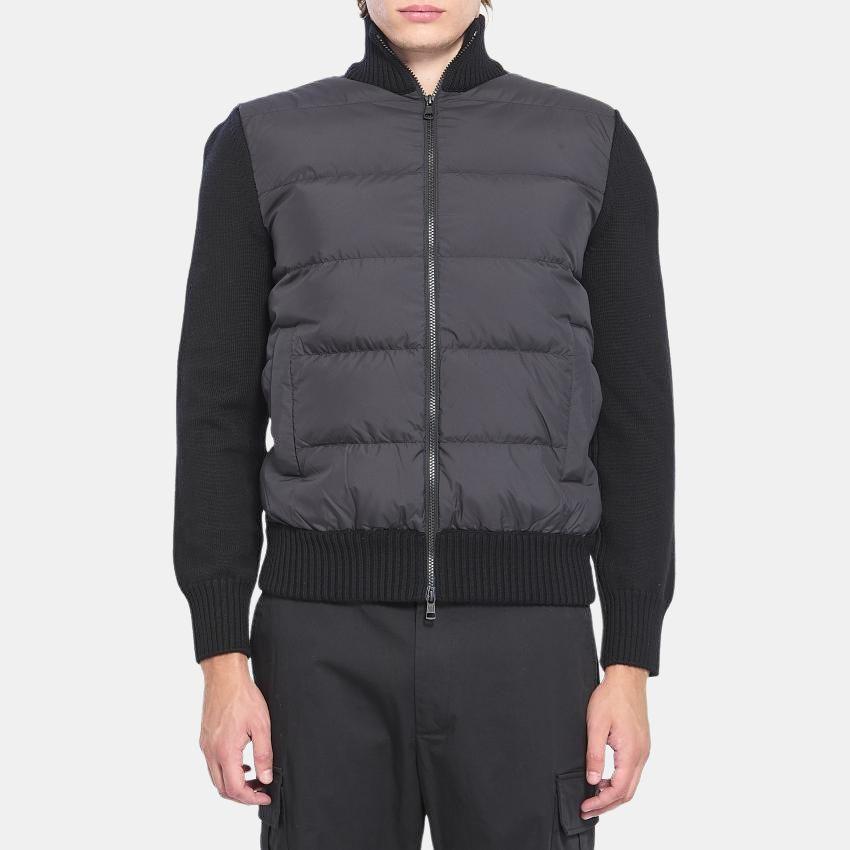 Moncler High Neck Zip Up Padded Cardigan K20919B00040M1131999