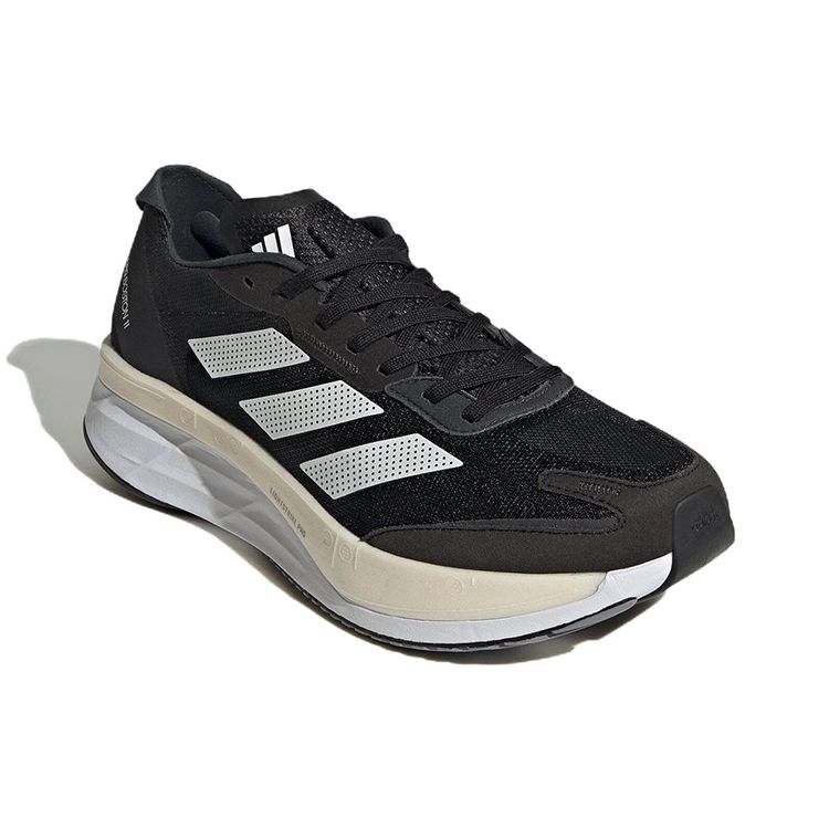 adidas Adizero Boston 11 Wide Black White Carbon Unisex Sneakers Core-Black Cloud-White GV9630