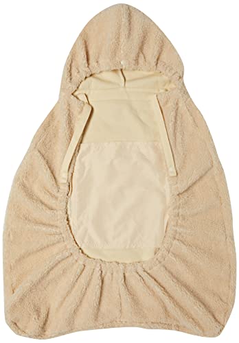BABYHOPPER Зимняя накидка из овчины с боа, цвет вне белого, CKBH060200