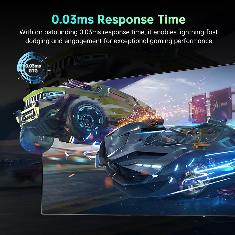 Обновленный: KTC G27P6 27-дюймовый игровой OLED-монитор с разрешением 2560x1440, частотой обновления 240 Гц и GTG 0,03 мс — вилка европейского стандарта