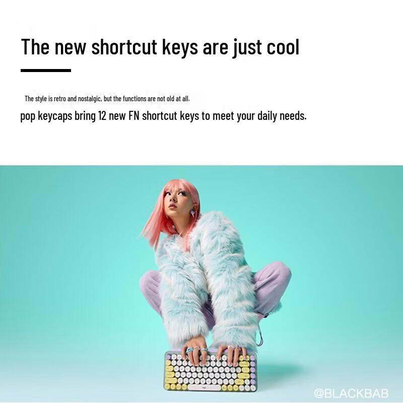 Беспроводная механическая клавиатура Logitech G POP KEYS