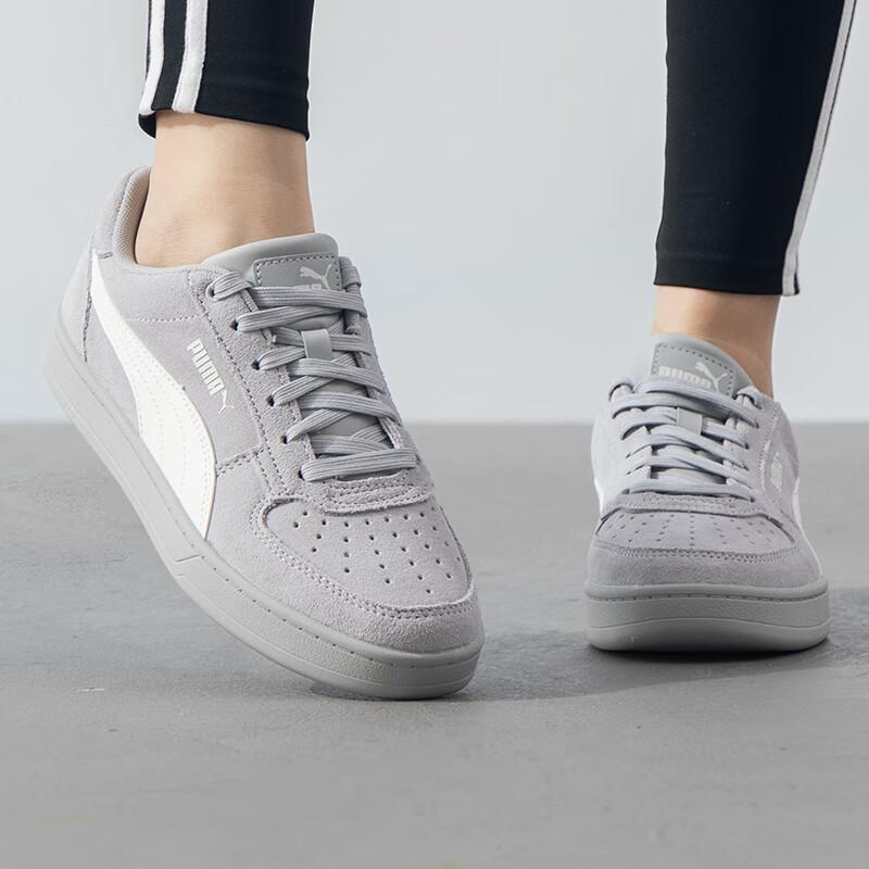 Puma Кеды Caven 2.0 Дышащие Низкие Скейтбордические Обувь Унисекс Светло-серый