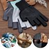 Sports/Biking Stretch Anti-Slip Fishing Gloves Sun Protection Driving Mittens Open/Half Fingers