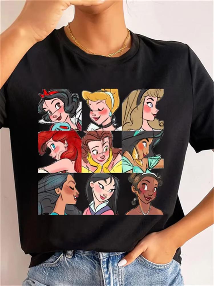 Princess Character Cute Tshirt Unisex Unisex Unisex 16