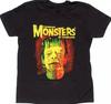 FAMOUS MONSTERS ФРАНКЕНШТЕЙН Футболка Хлопковая Унисекс Футболка Все Размеры S-5XL Унисекс Футболка