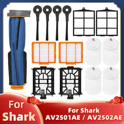 Комплект запасных частей для робота-пылесоса Shark AV2501ae / AV2502ae Запасные части Основная боковая щетка HEPA-фильтр Первичный фильтр