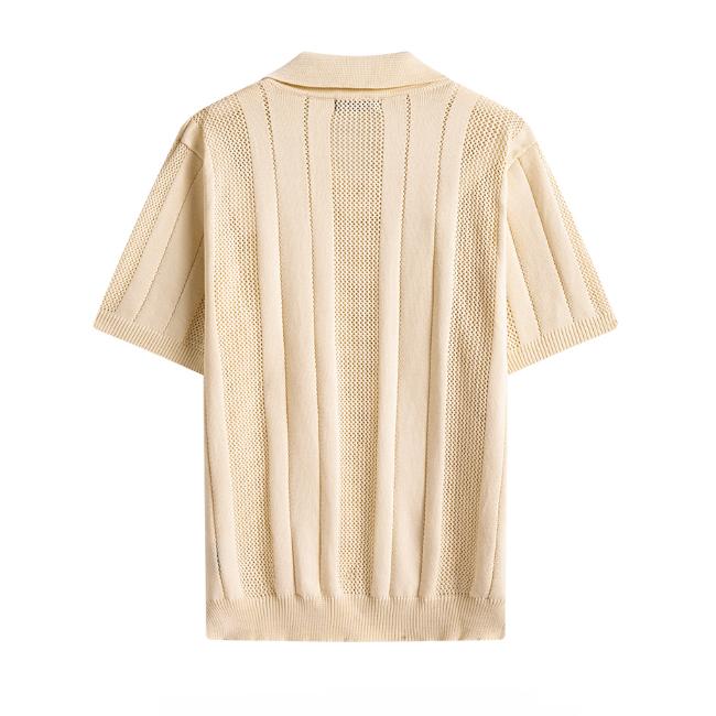 Summer Short Sleeved T-shirt Casual Loose Breathable Versatile Polo Shirt