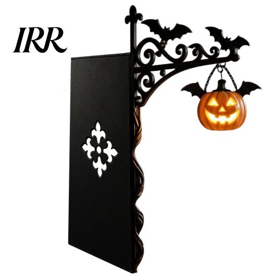Reading Room Ambience Lamp Halloween Library Lantern, Gothic Decorative Bookshelf Lamp, Vintage LED Farmhouse Style Shelf Decor Book Nook Light