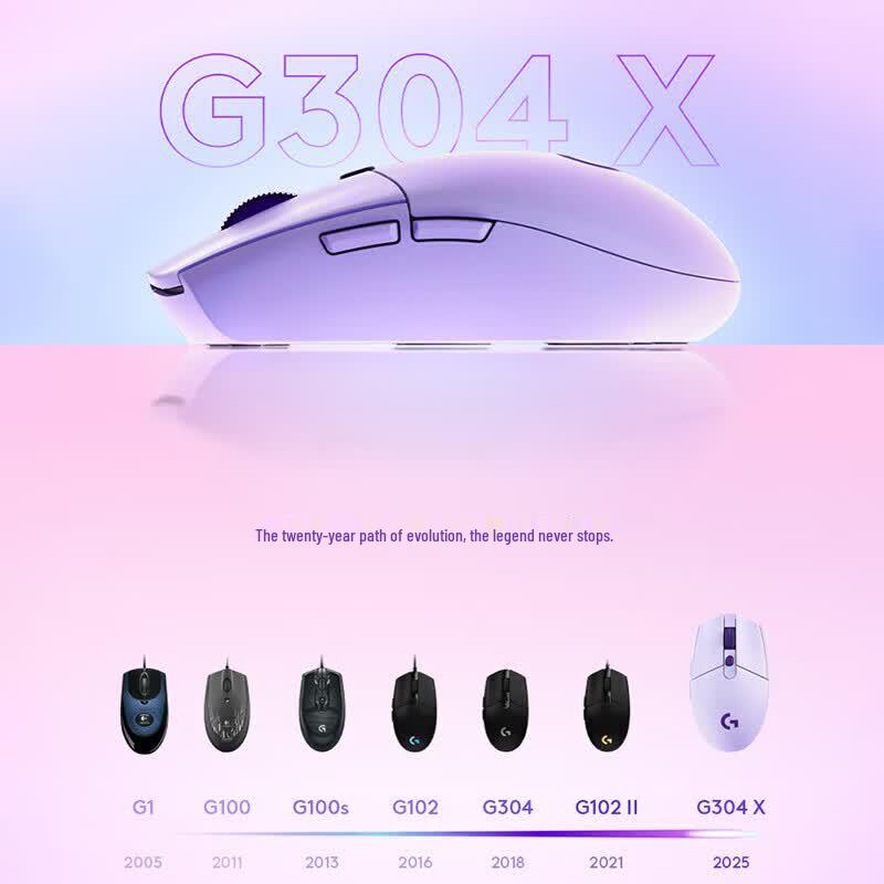 Logitech Беспроводная игровая мышь G304X LIGHTSPEED