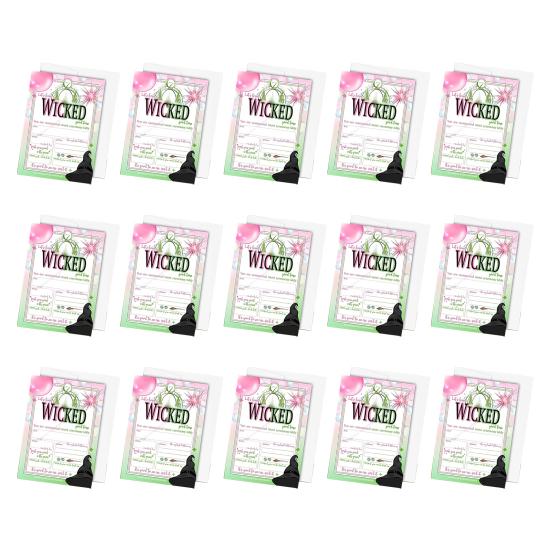 10/15 шт. Приглашения на день рождения Давайте весело проведем время Пригласительные открытки с конвертами для мальчиков и девочек Товары для вечеринок