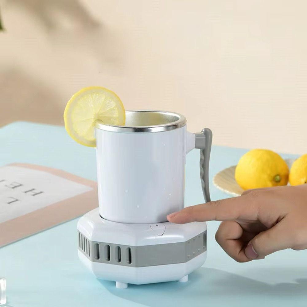 Heating and Cooling Dual-purpose Quick-cooling Cup 420ML Frozen Water Cup Dormitory