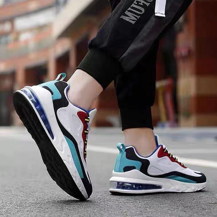 Spring and Autumn New Sports Men's and Women's Same Couple Shoes Korean Version Platform Running Shoes Trendy Fashion Casual Sports Shoes
