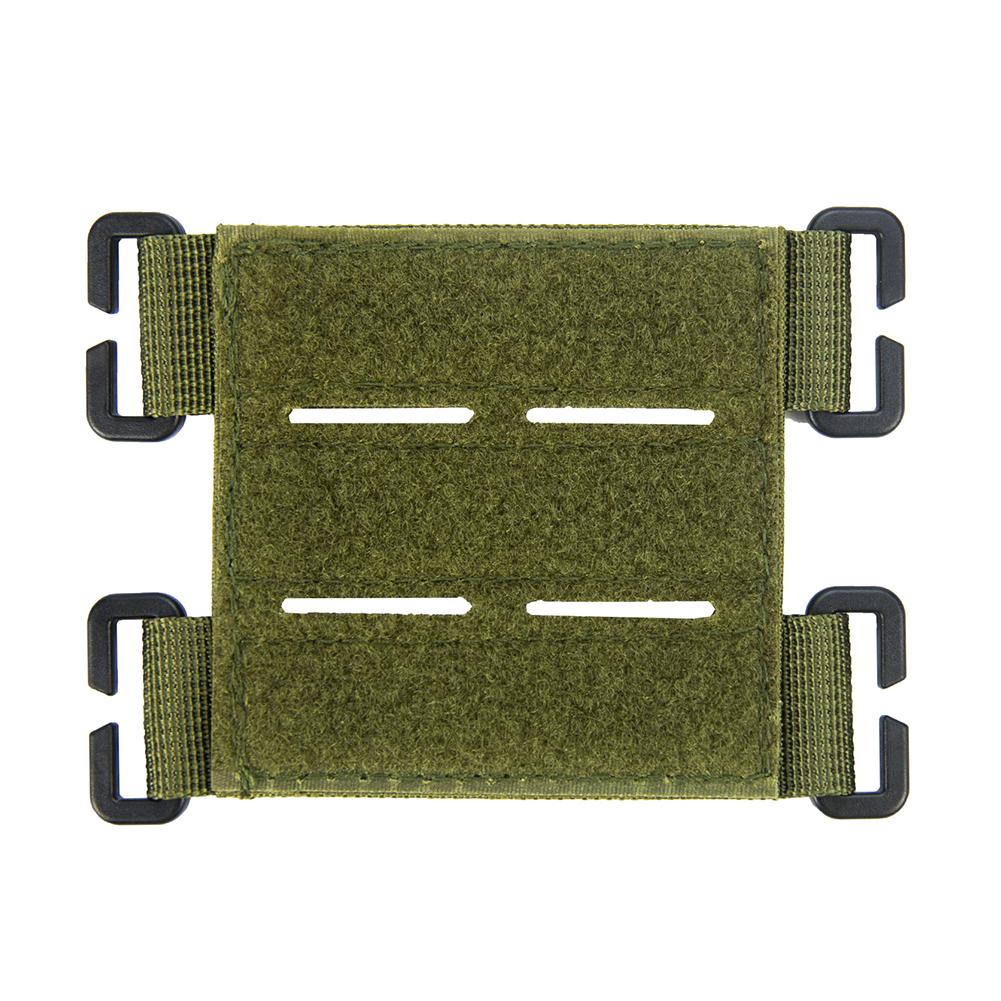 1PC 3IN Morale Badge Self-Adhesive Cloth Storage Base Outdoor Vest Backpack Accessory For MOLLE System