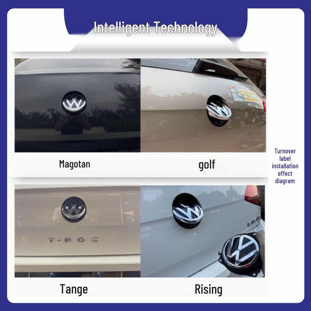 Универсальная откидная камера заднего вида с траекторией для моделей VW: Tange, Magotan, Lamando, Golf 7, Golf 8, Beetle.