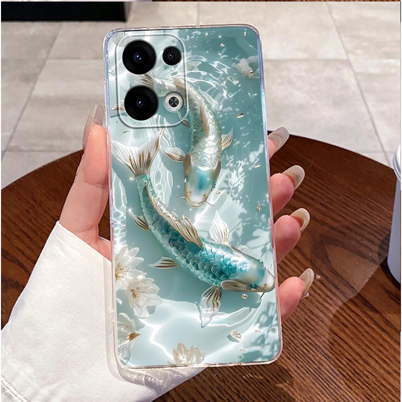 Чехол для OPPO Reno13 Reno 13 Pro 5G Роскошный Милый Сердце Кролик Забавный Чехол OPPO Reno 13 13Pro Reno13Pro 5G Прозрачный Мягкий Чехол для Телефона