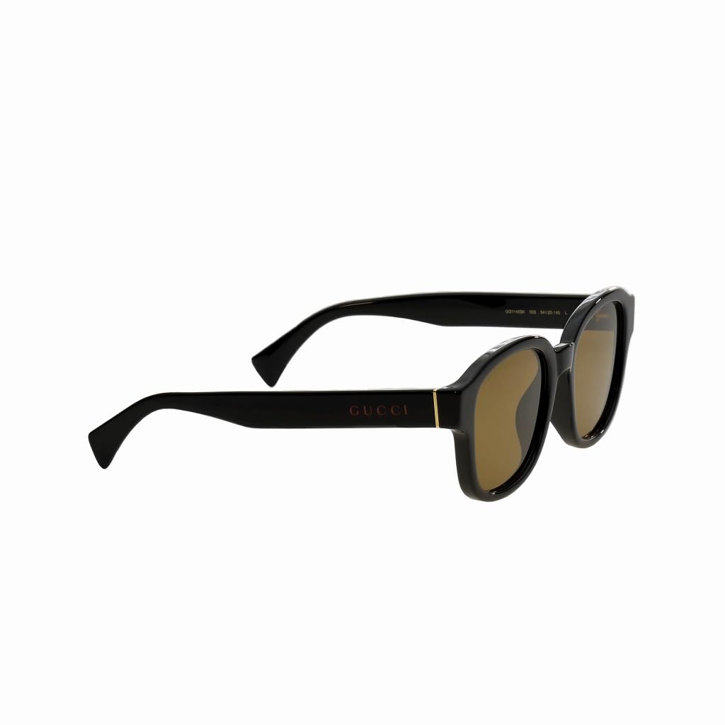 Азиатские GG1140SK 003 Черно-коричневые [Gucci] Мужские солнцезащитные очки, Посадка,