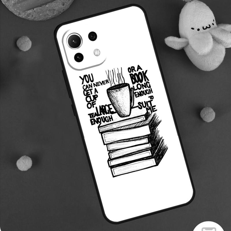 Чехол 'Книги и Кофе' для Xiaomi 15T Pro 13T 14T 14 15 Ultra 17 Pro Max POCO F8 Pro F5 F6 F7 X5 X6 X7