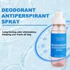 Дезодорант-спрей против пота, очищающий подмышки, запах пота, свежий и сухой спрей, 1 шт., 80 мл