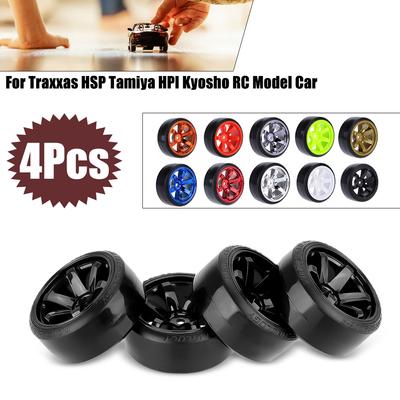 4 шт./компл. 1/10 автомобильные шины для дрифта, жесткие шины для Traxxas HSP Tamiya HPI Kyosho, дорожный дрифтерный автомобиль