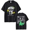 Рэпер Mf Doom Madvillainy The Illest Villain Графические футболки Мужские Женские Хип-Хоп Оверсайз Футболка Мужская Высококачественные Хлопковые Футболки
