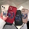 Soft Silicone Square Ladder Printing Pattern Phone Casing Full Cover Camera Shockproof Protection Rubber Case for Samsung