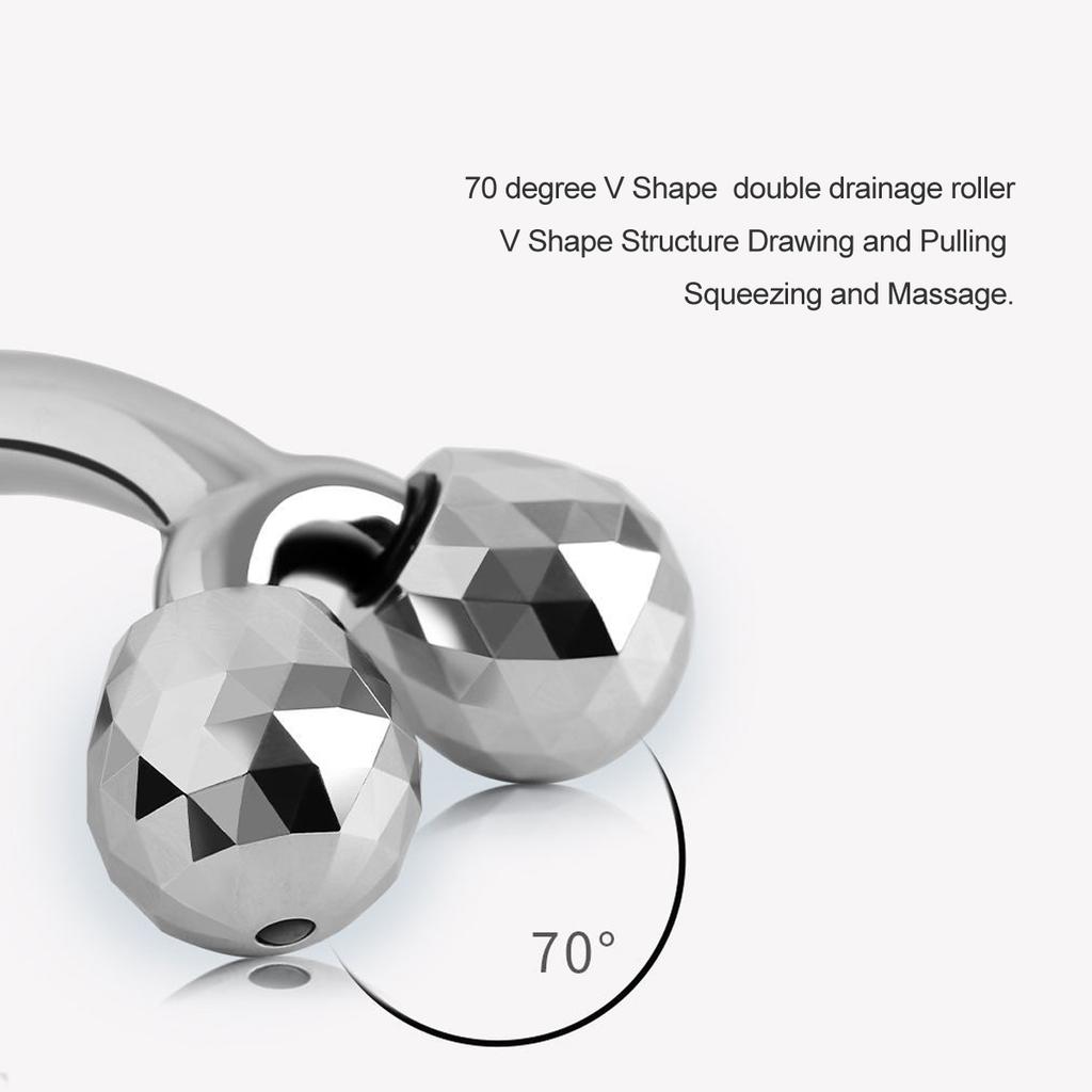 3D роликовый массажный лифтинг для лица, массажер для похудения лица, Y-образная форма, вращение на 360 градусов, коррекция фигуры, релаксация, удаление морщин