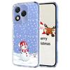 For Honor 400 Lite 5G Case Christmas Themed Pattern Printing TPU Phone Back Cover