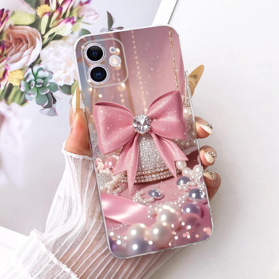 Transparent Case For iPhone 11 Cover New Fashion Flower Butterfly Soft Silicone Slim Bumper For iPhone 11 Pro Max iPhone11 Shell