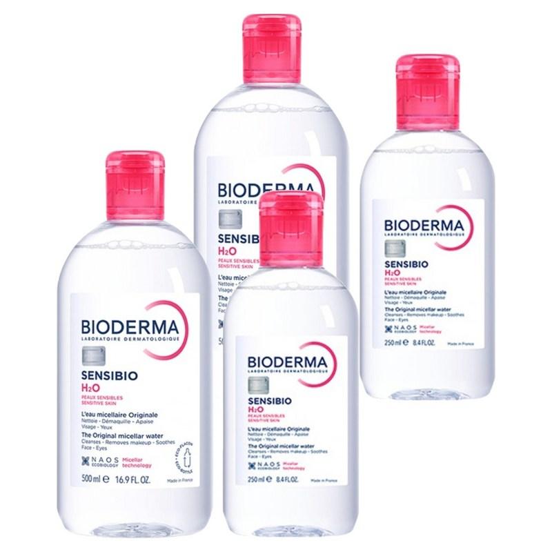 Bioderma Sensibio H2O Sensitive Cleansing Water Special Set 500ml + 250ml, 2 pcs